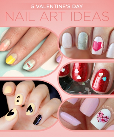 Valentine’s Day Nail Art Ideas