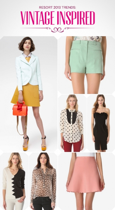 Resort 2013 Trends: Vintage Inspired