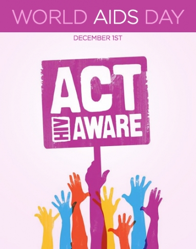 Supporting World AIDS Day on December 1st