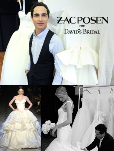Zac Posen to Debut Collection for David’s Bridal