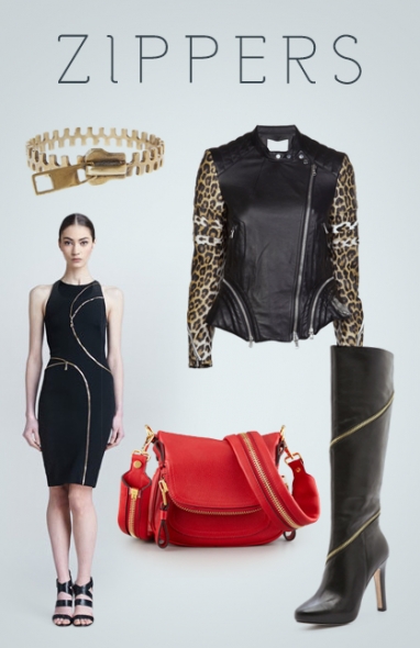 Get the Look: Zippers