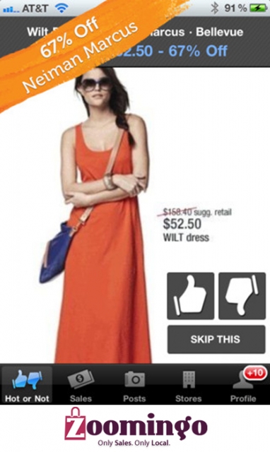 Zoomingo creates new “Hot or Not” shopping game app