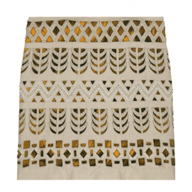 Diane Von Furstenberg Juntas Cutout Mini Skirt