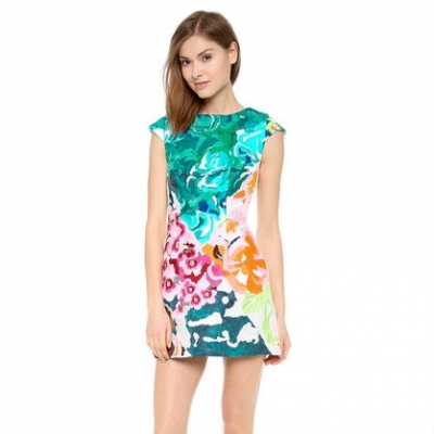 Vivid Floral Dress | LadyLUX - Online Luxury Lifestyle, Technology and Fashion Magazine