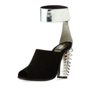 Edgy Stud Heels