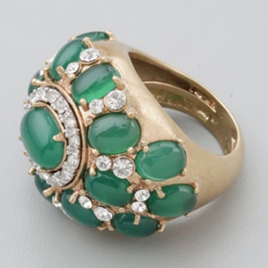 Juicy Couture Green Multi Stone Ring