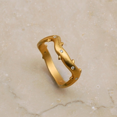 Julia Failey Gold Vine Ring