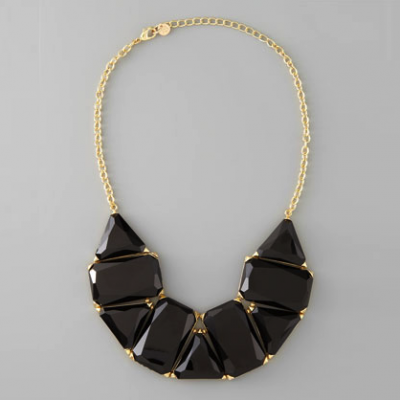 Black Bib Necklace | LadyLUX - Online Luxury Lifestyle, Technology and Fashion Magazine