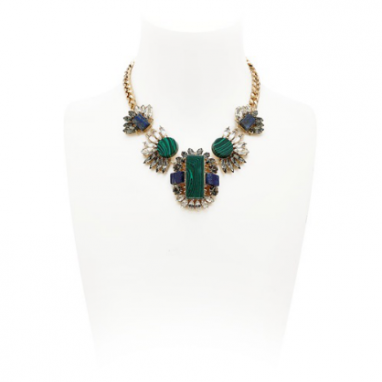 Statement Malachite Necklace