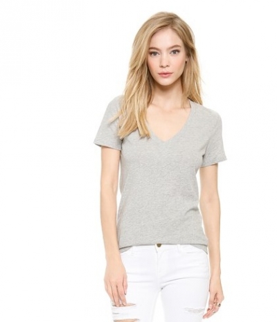 Classic V-neck T-shirt | LadyLUX - Online Luxury Lifestyle, Technology and Fashion Magazine