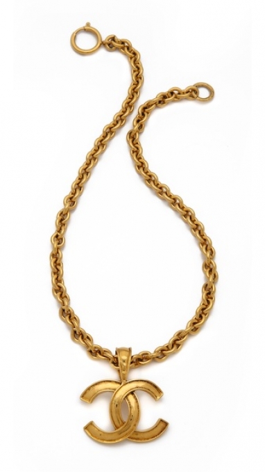 Vintage Chanel CC Necklace