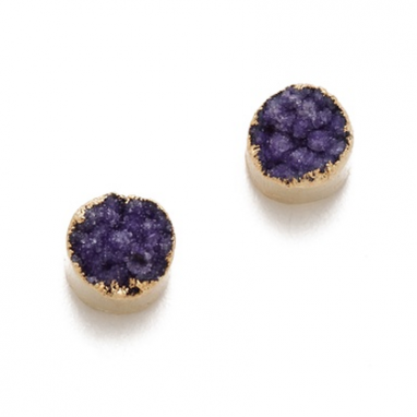 Agate Stud Earrings