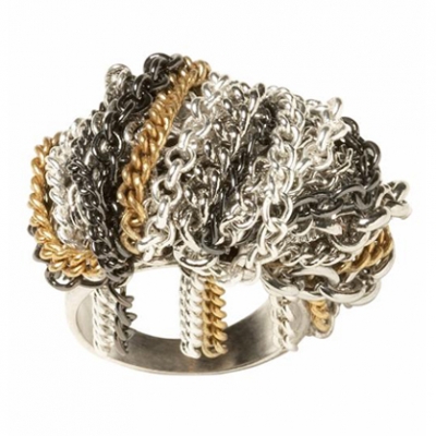Knots n’ Chains Ring | LadyLUX - Online Luxury Lifestyle, Technology and Fashion Magazine