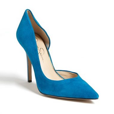 Suede Pumps