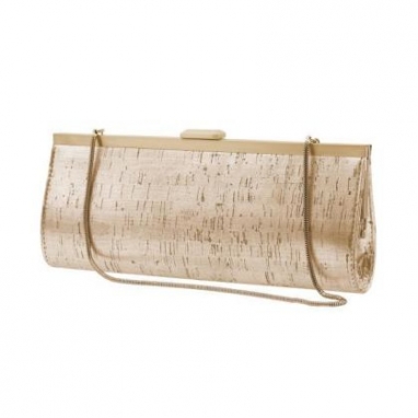 Banana Republic Cork Roll Clutch