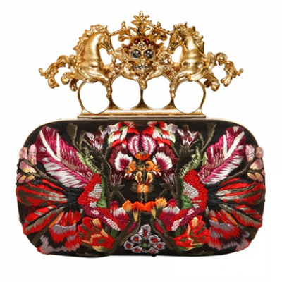 Flower Applique Knucklebox | LadyLUX - Online Luxury Lifestyle, Technology and Fashion Magazine