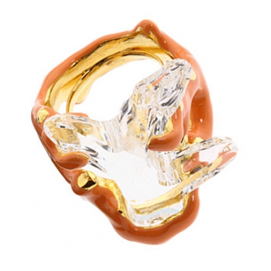 Caribbean Coral Ring