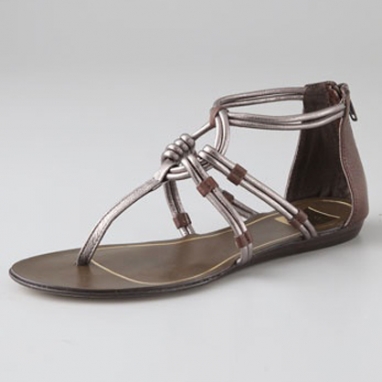 Ivory Ring Thong Sandals
