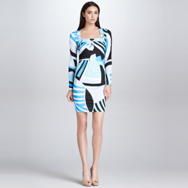 Multicolor Print Dress