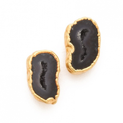 Geode Stud Earrings | LadyLUX - Online Luxury Lifestyle, Technology and Fashion Magazine