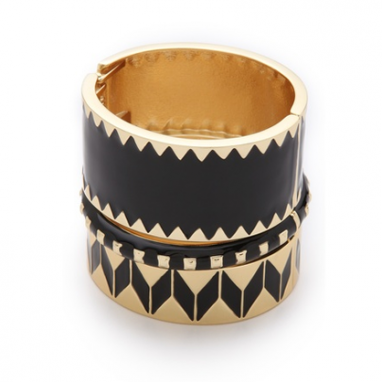 Geometric Bangle Set