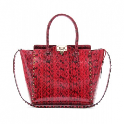 Red Snakeskin Tote | LadyLUX - Online Luxury Lifestyle, Technology and Fashion Magazine