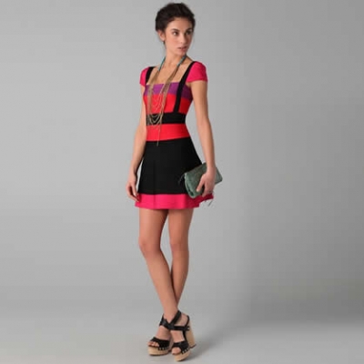 Colorblock Lola Dress | LadyLUX - Online Luxury Lifestyle, Technology and Fashion Magazine