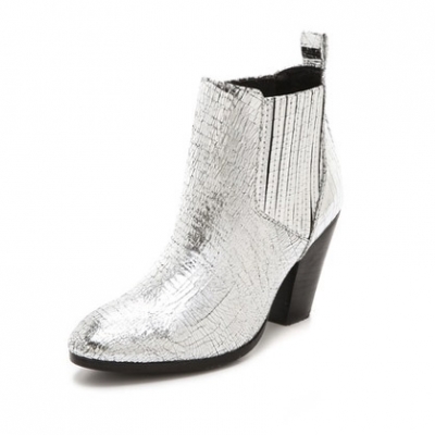 Jermaine Metallic Booties | LadyLUX - Online Luxury Lifestyle, Technology and Fashion Magazine