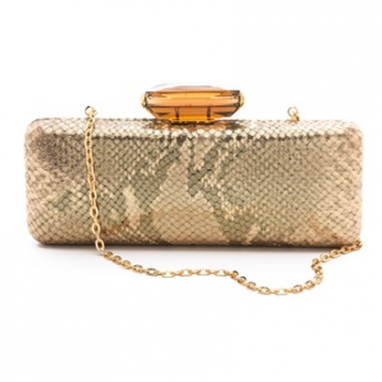 Jessica Snake Clutch