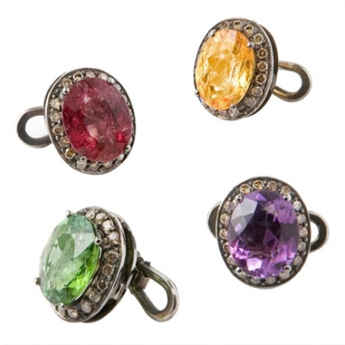 Jeweled Shirt Buttons
