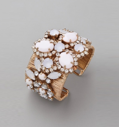 Crystal Stone Cuff | LadyLUX - Online Luxury Lifestyle, Technology and Fashion Magazine