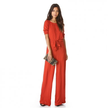 Slit Neck Jumpsuit