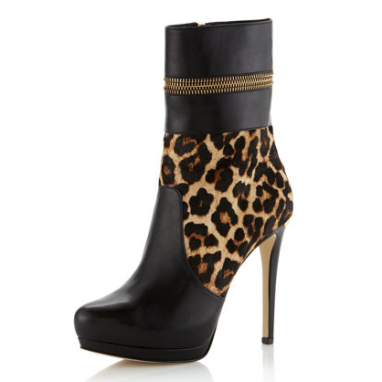 Calf-Hair Bootie