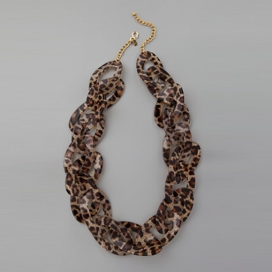 Leopard Print Necklace