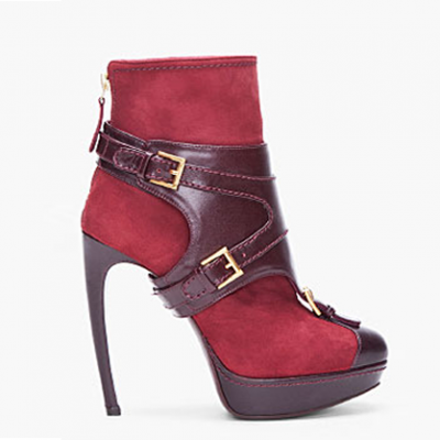 Oxblood Buckle Boots | LadyLUX - Online Luxury Lifestyle, Technology and Fashion Magazine