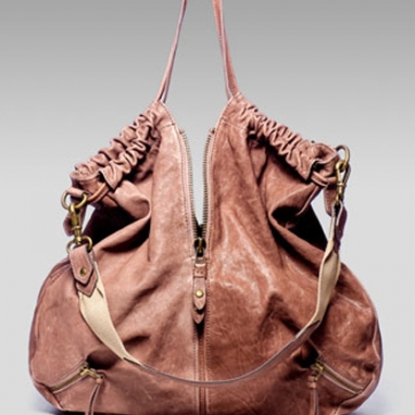 Convertible Lambskin Tote