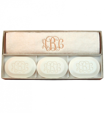 Monogramed Soap Set | LadyLUX - Online Luxury Lifestyle, Technology and Fashion Magazine