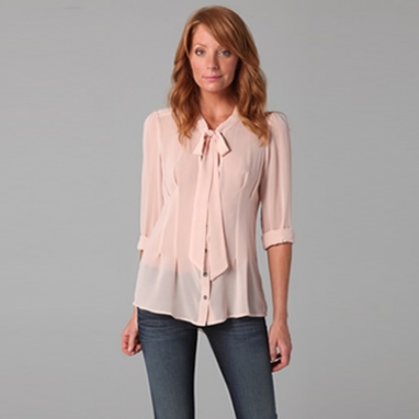 Tie Neck Blouse