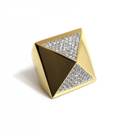 Pyramid Ring | LadyLUX - Online Luxury Lifestyle, Technology and Fashion Magazine