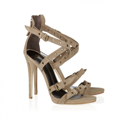 Suede Sandals