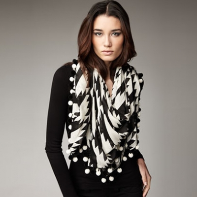 DVF Rochelle Scarf | LadyLUX - Online Luxury Lifestyle, Technology and Fashion Magazine