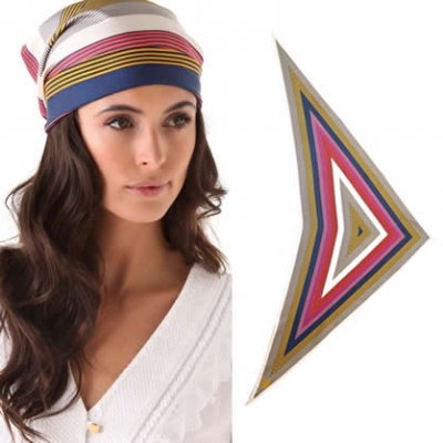 Tory Burch Fez Head Scarf | LadyLUX - Online Luxury Lifestyle, Technology and Fashion Magazine