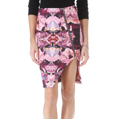 Rose Pencil Skirt