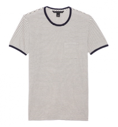 Striped Pocket Tee | LadyLUX - Online Luxury Lifestyle, Technology and Fashion Magazine