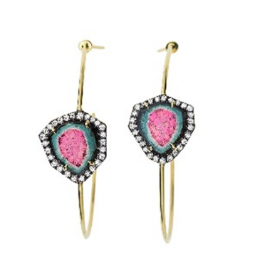 Gorgeous Geometric Hoops