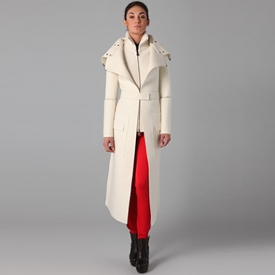 Felt Trench Coat | LadyLUX - Online Luxury Lifestyle, Technology and Fashion Magazine