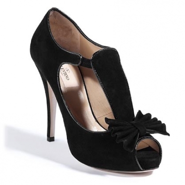 Black Suede Valentino