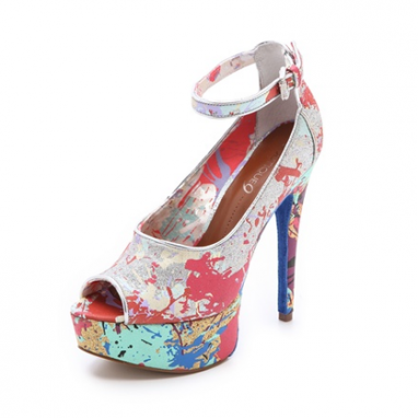 Paint Splatter Pumps