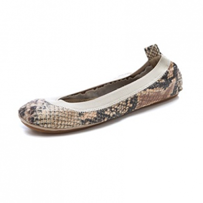 Snake Print Ballet Flats | LadyLUX - Online Luxury Lifestyle, Technology and Fashion Magazine