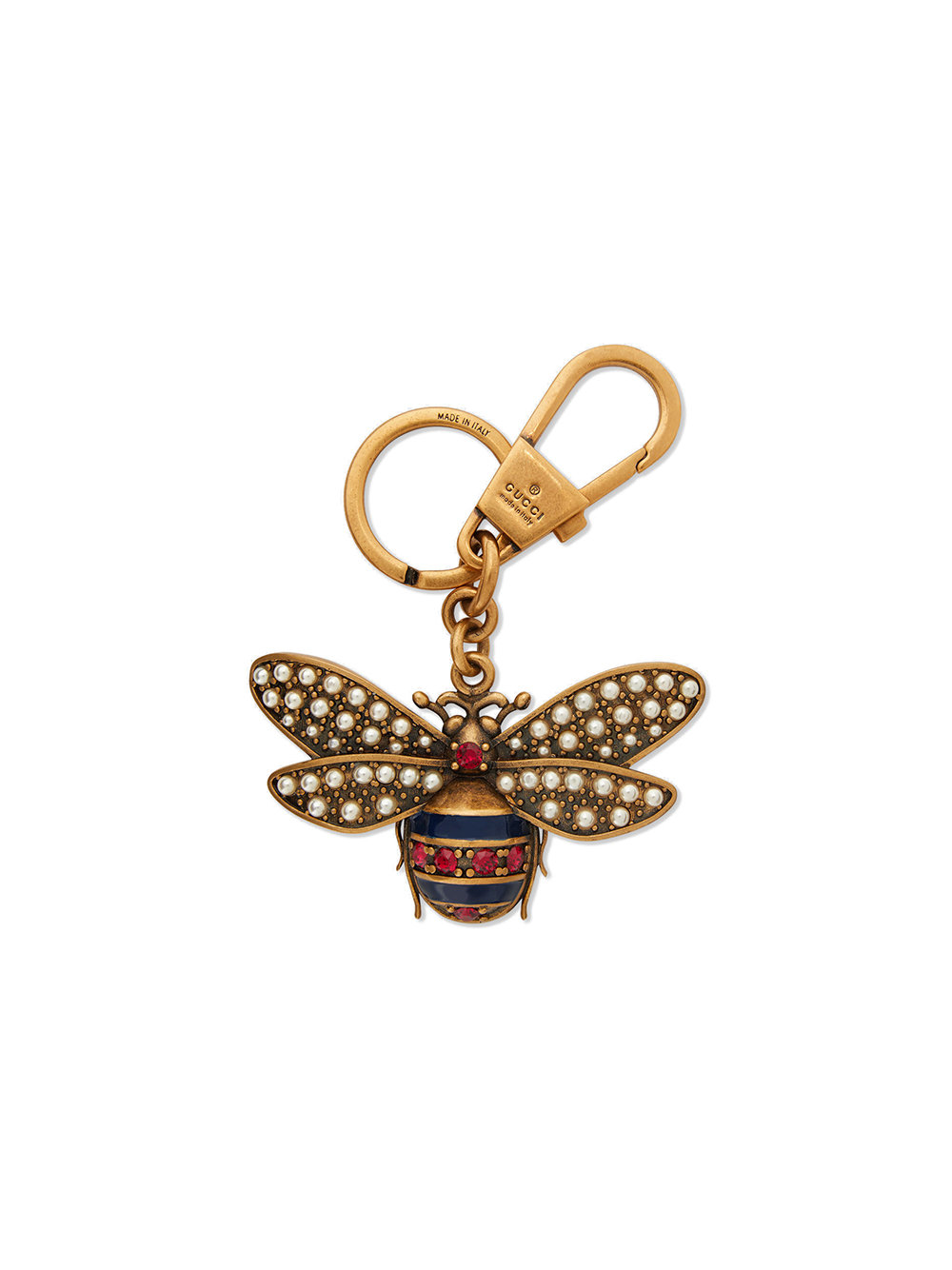 gucci bee keychain